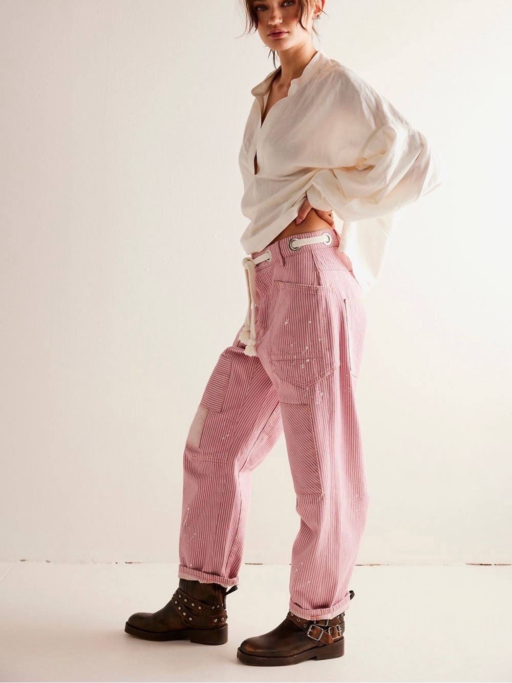 We The Free Moxie Railroad Low Slung Jeans - Picture 2 of 6